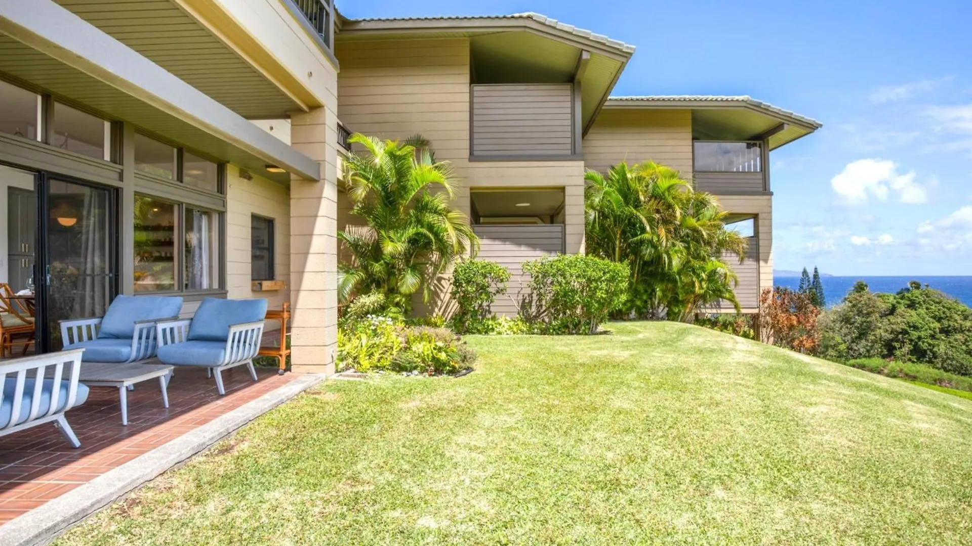 Kbm Resorts Free Car Kapalua Ridge Villas Ocean View Ground Floor 1-Bedroom Den Condo Krv-514